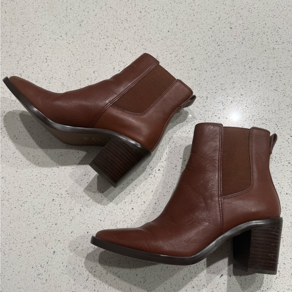 Madewell Rich Brown Ankle Booties - Picture 5 of 10